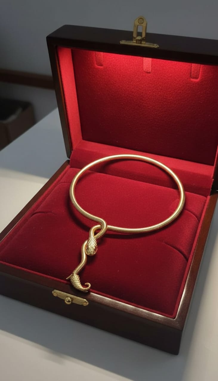 Snake Choker Wrap Necklace